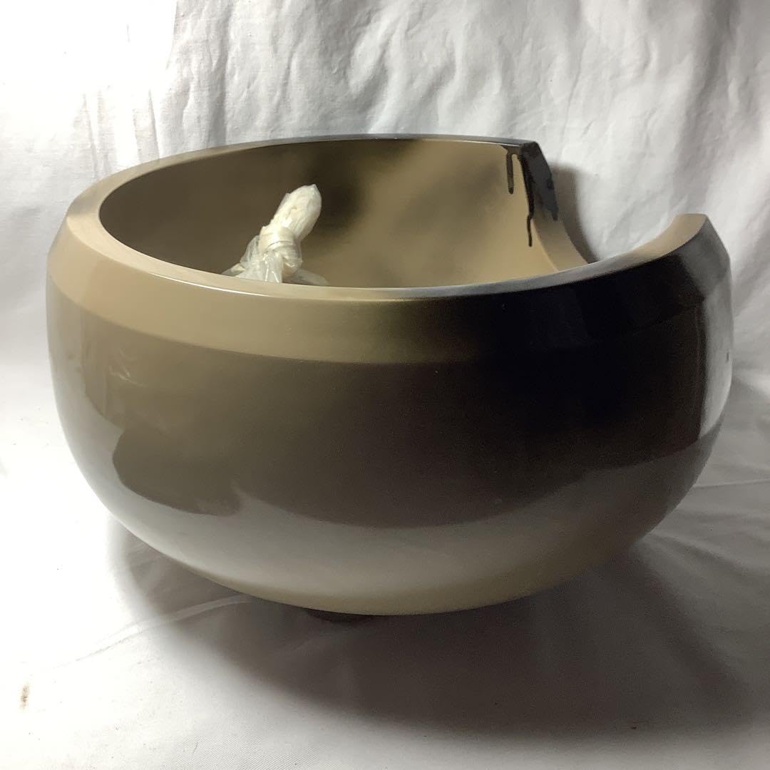 Amazon.co.jp: 茶道具 真塗 面取 土風炉 陶器 （崇）と印有り 釜